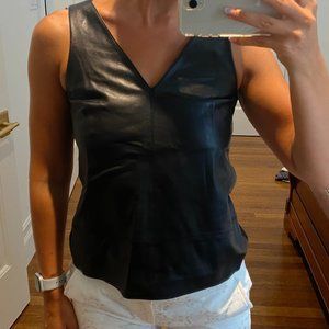 Genuine Lamb Leather Top